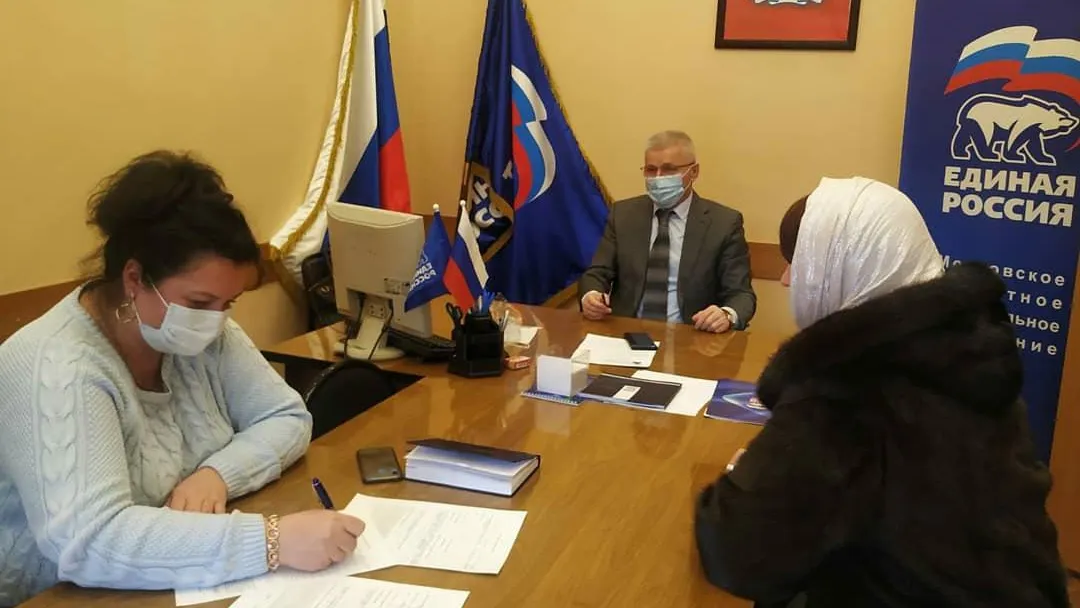 Приемную «Единой России» в Подольске сделают доступной для маломобильных граждан