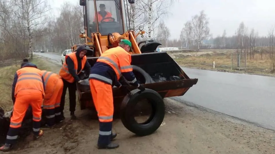 На субботнике в Электрогорске демонтировали незаконные деревянные постройки