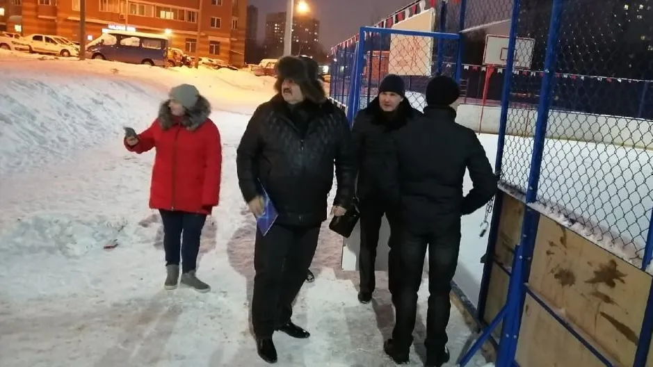 Заливку катка в микрорайоне Климовск Подольска признали качественной