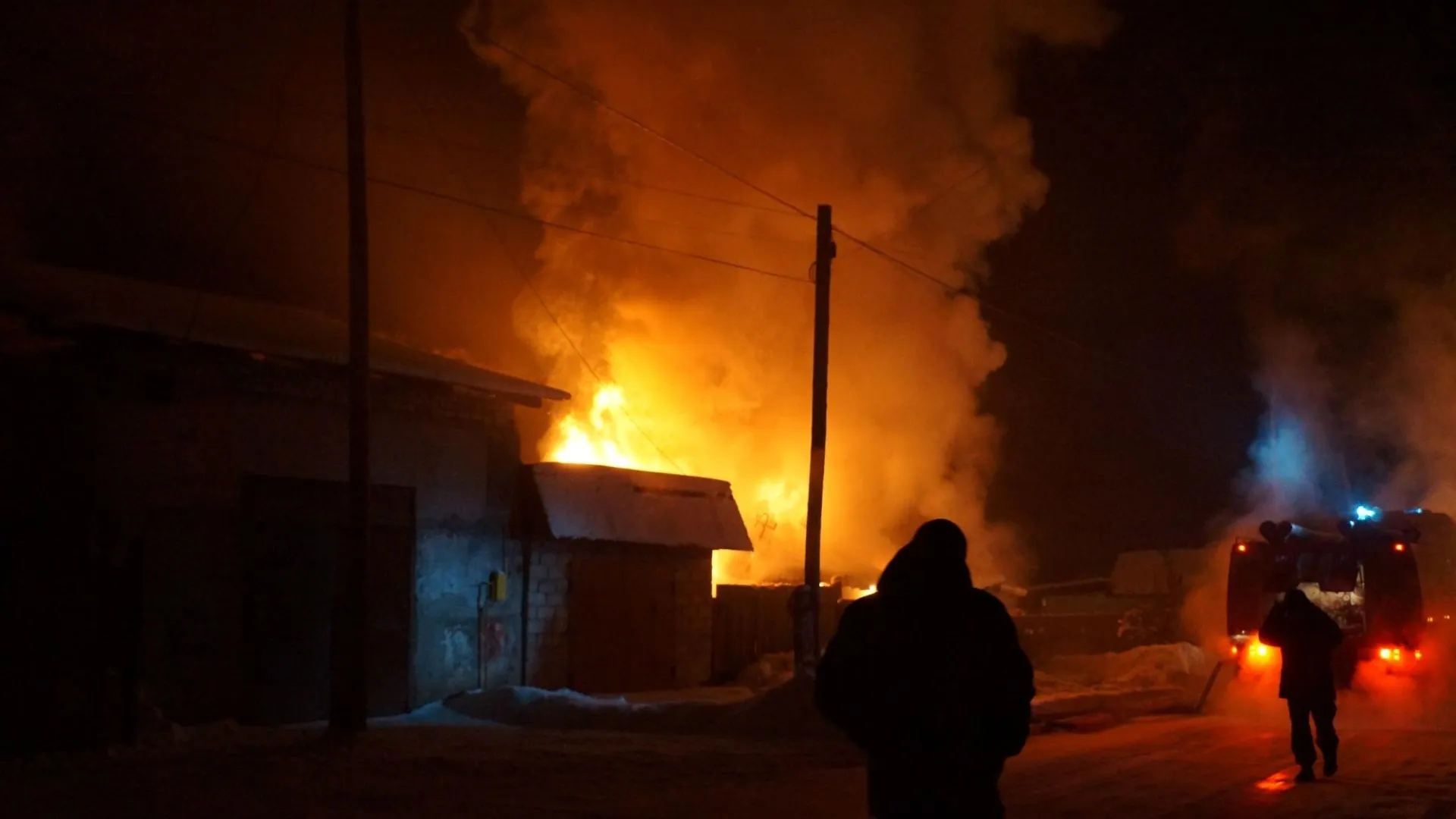 Человек пострадал при пожаре в садовом доме в Наро‑Фоминском округе