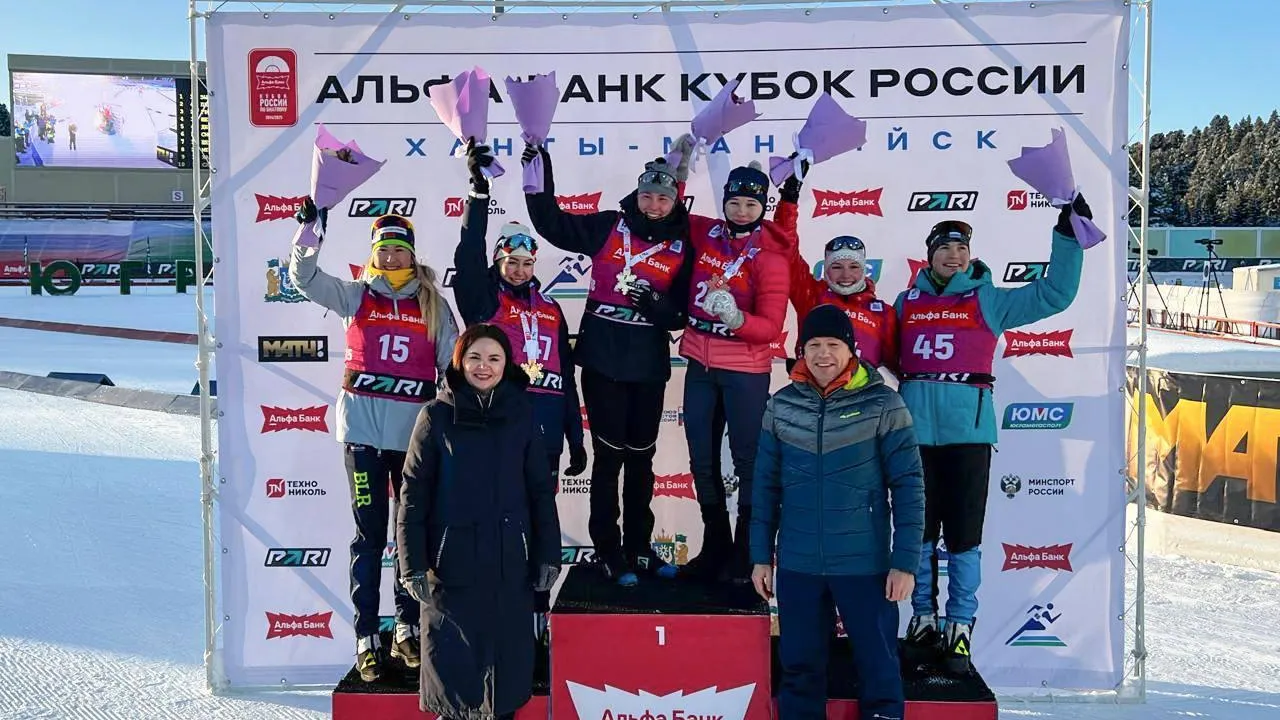 Подмосковная биатлонистка Зырянова впервые стала победительницей этапа Кубка РФ