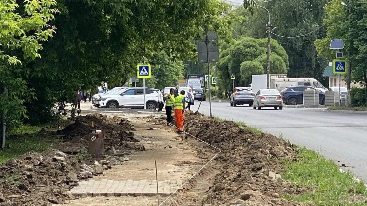 В Ивантеевке до конца июня завершат ремонт улицы Толмачева