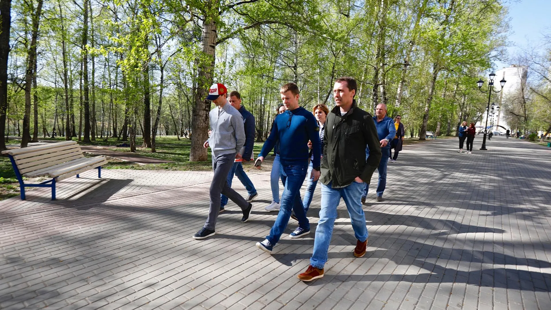 Министр благоустройства Подмосковья осмотрел парковые пространства Балашихи