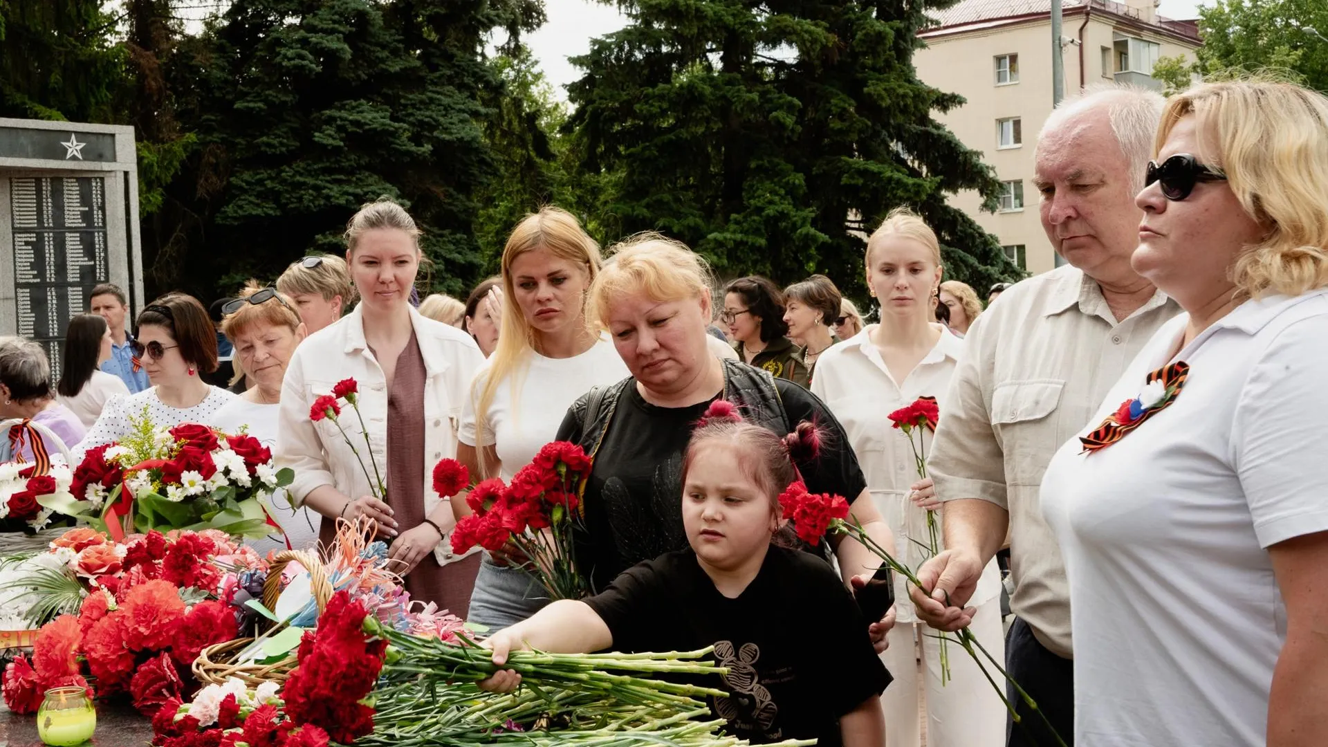 В Домодедове прошел митинг в День памяти и скорби