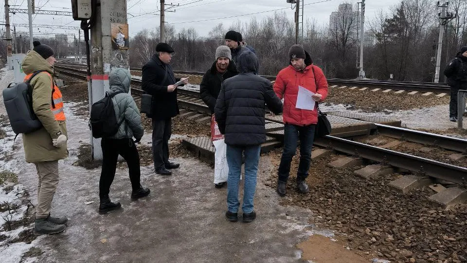 На железнодорожной станции в Ленинском округе провели профилактический рейд