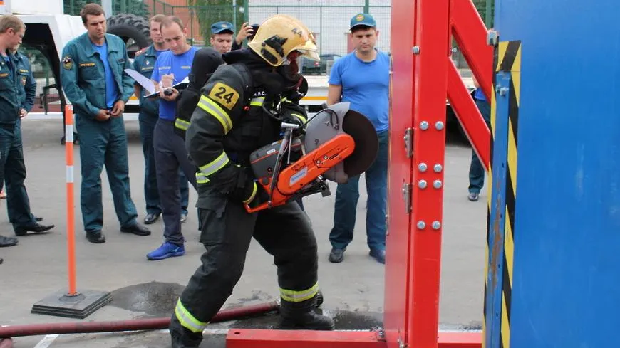 Пожарные из Люберец стали победителями регионального смотра‑конкурса