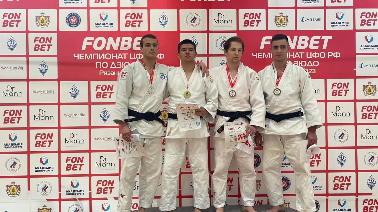 Четыре спортсмена из Подольска представят Подмосковье на чемпионате России по дзюдо