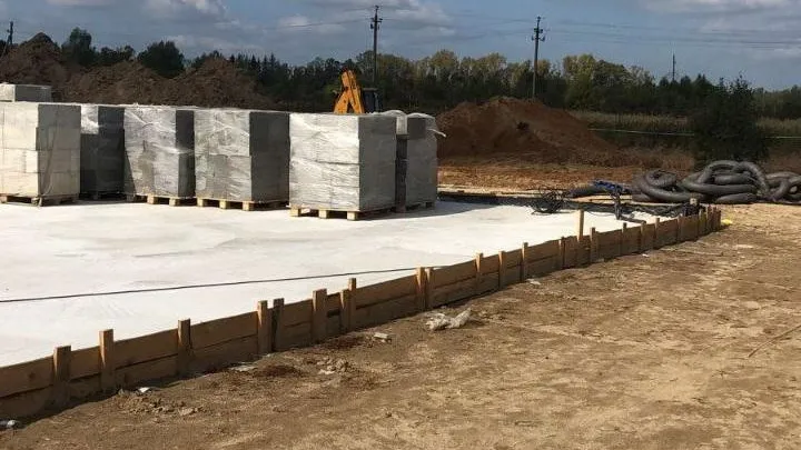 В Рузе началось строительство нового производства газобетонных блоков