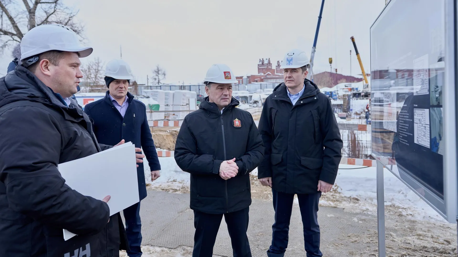 Воробьев: новая поликлиника в Люберцах сможет принимать по 500 пациентов в день