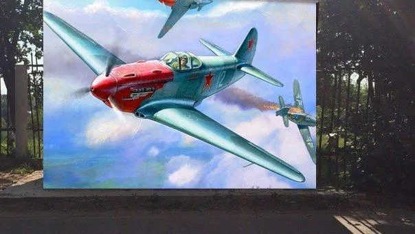 В Подольске открылась выставка рисунков, посвященных подвигу летчика Талалихина