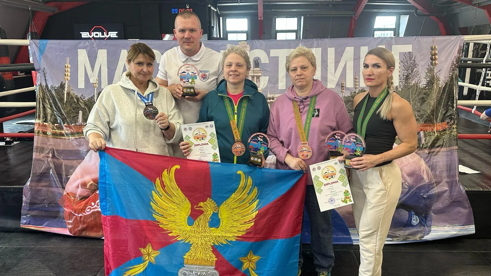 Четыре медали завоевали люберецкие спортсменки на III чемпионате мира по мас-рестлингу
