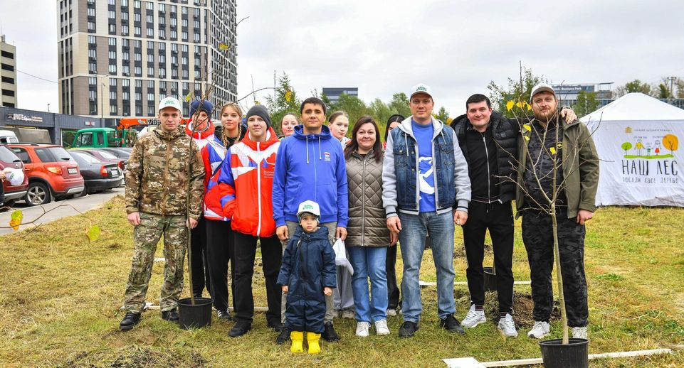 В Химках провели акцию «День в лесу. Сохраним лес вместе»
