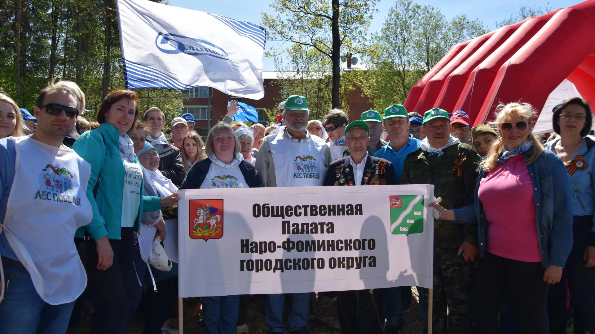 Порядка 17 тыс саженцев посадили участники акции «Лес Победы» в Наро‑Фоминском округе