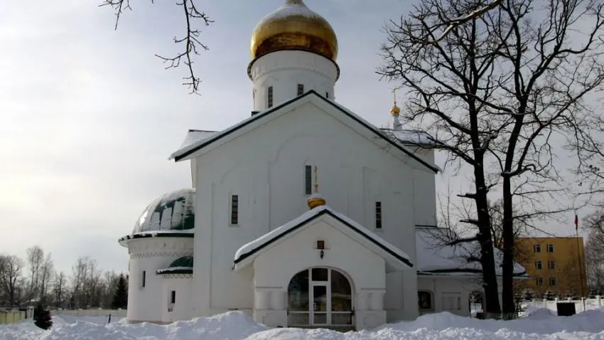В храм в Пушкинском районе привезли редкую икону Божией Матери
