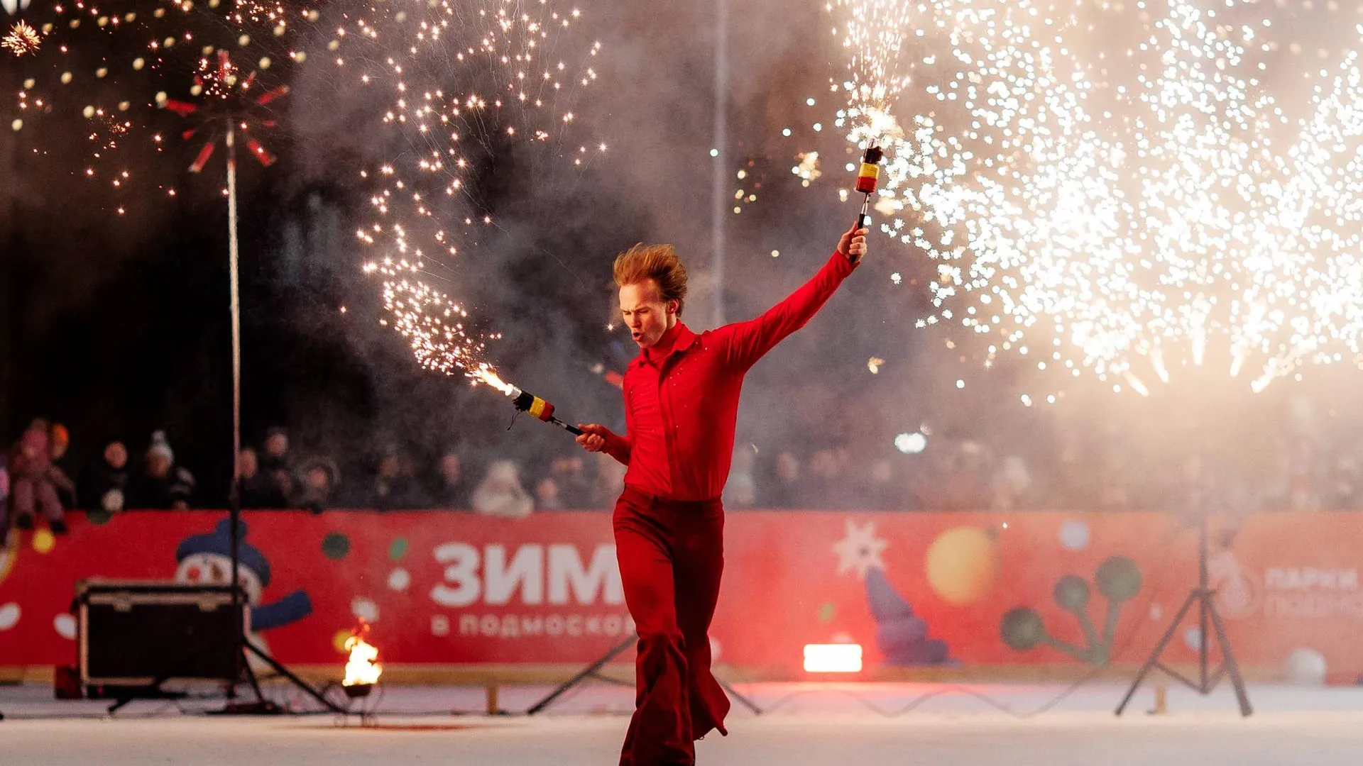 В Дубне открыли два катка с искусственным льдом для зимнего сезона