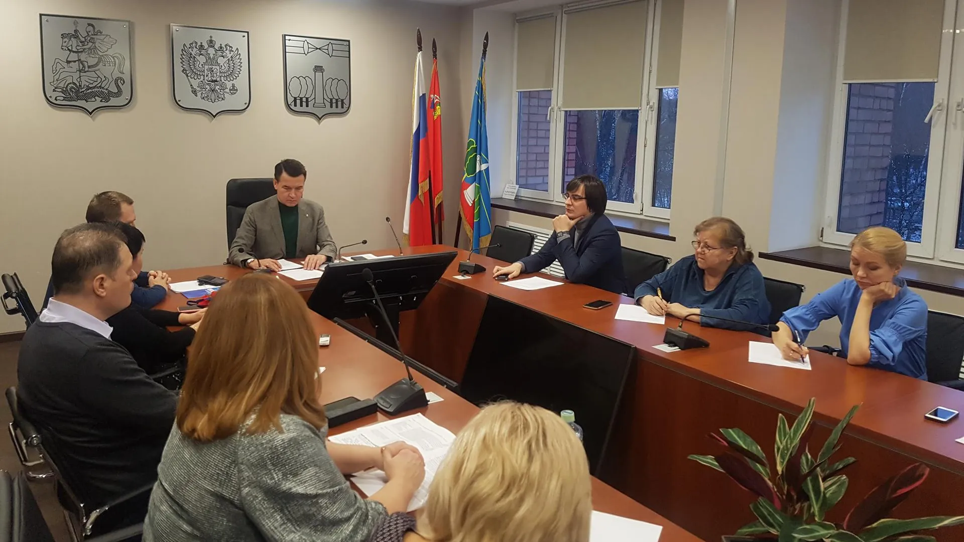Общественники Красногорска обсудили поправки в Конституцию РФ