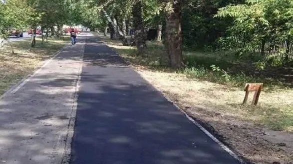 Тротуар отремонтировали на улице Митрофанова в Люберцах
