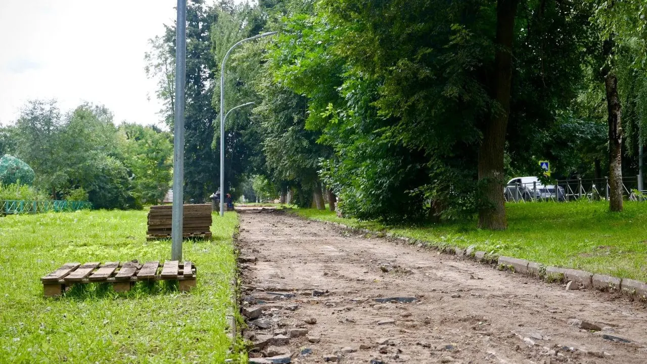 В Волоколамском округе начали обустраивать три тропы в Кашино