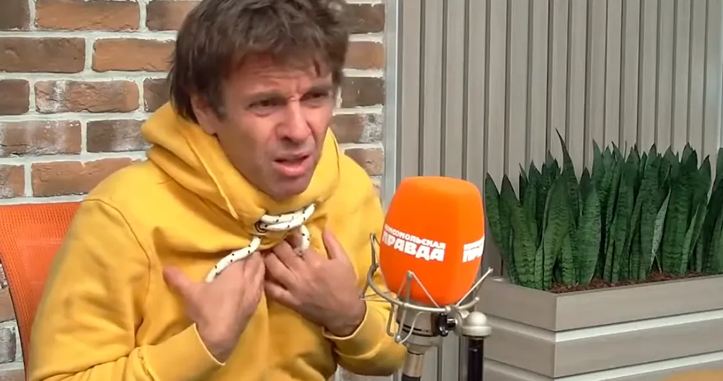 стоп кадр из эфира