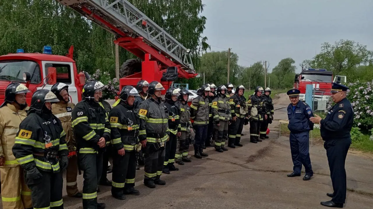 Огнеборцы ликвидировали условное возгорание газовой котельной в округе Луховицы