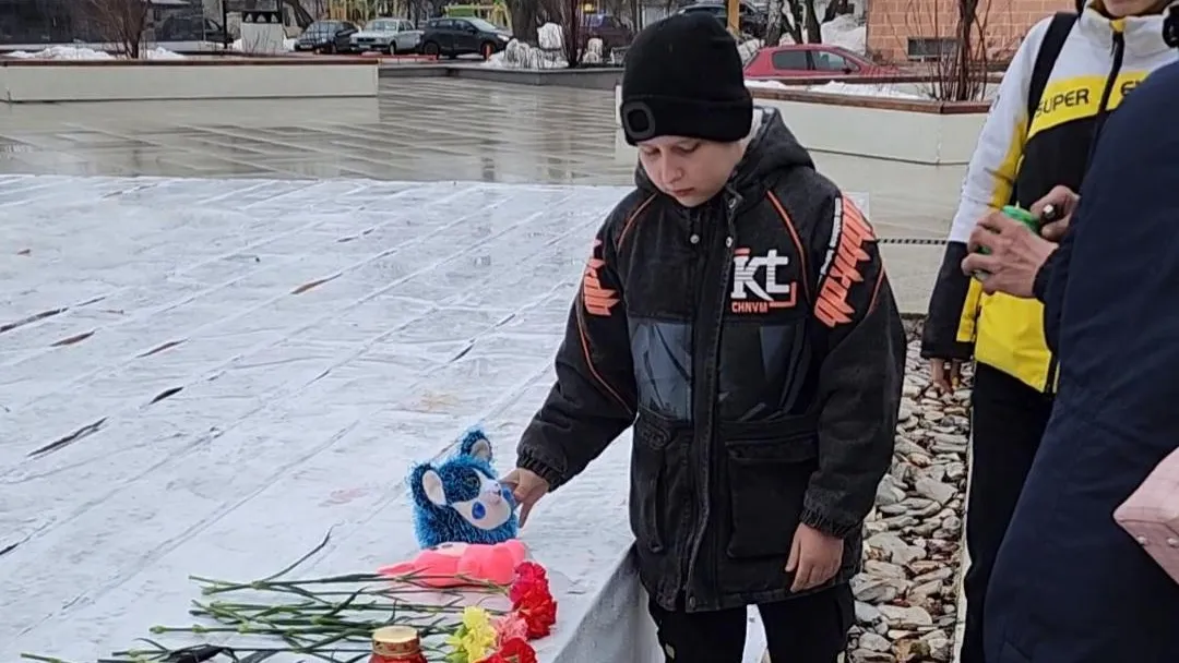 Ногинск почтил память погибших в «Крокус Сити Холле»