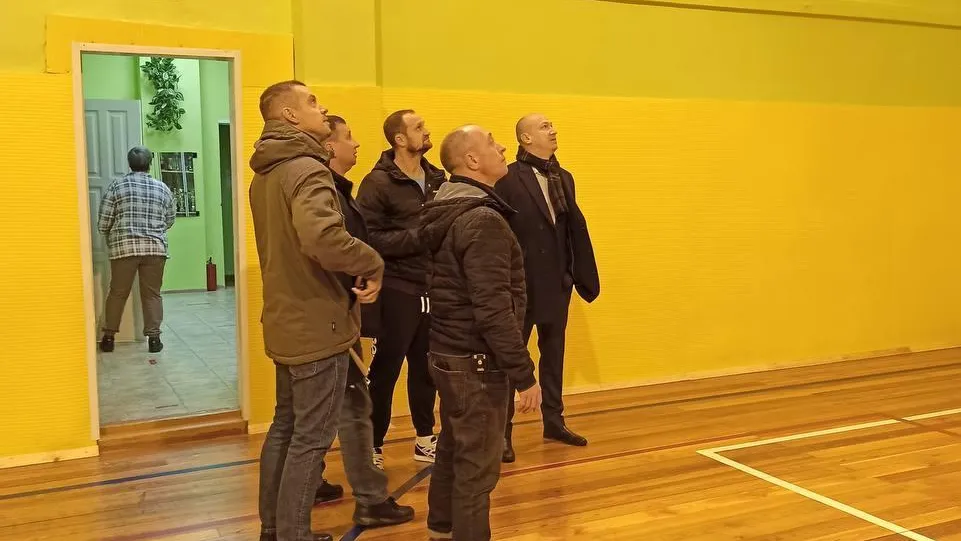 Спортзал приведут в порядок в селе Талалихино округа Чехов