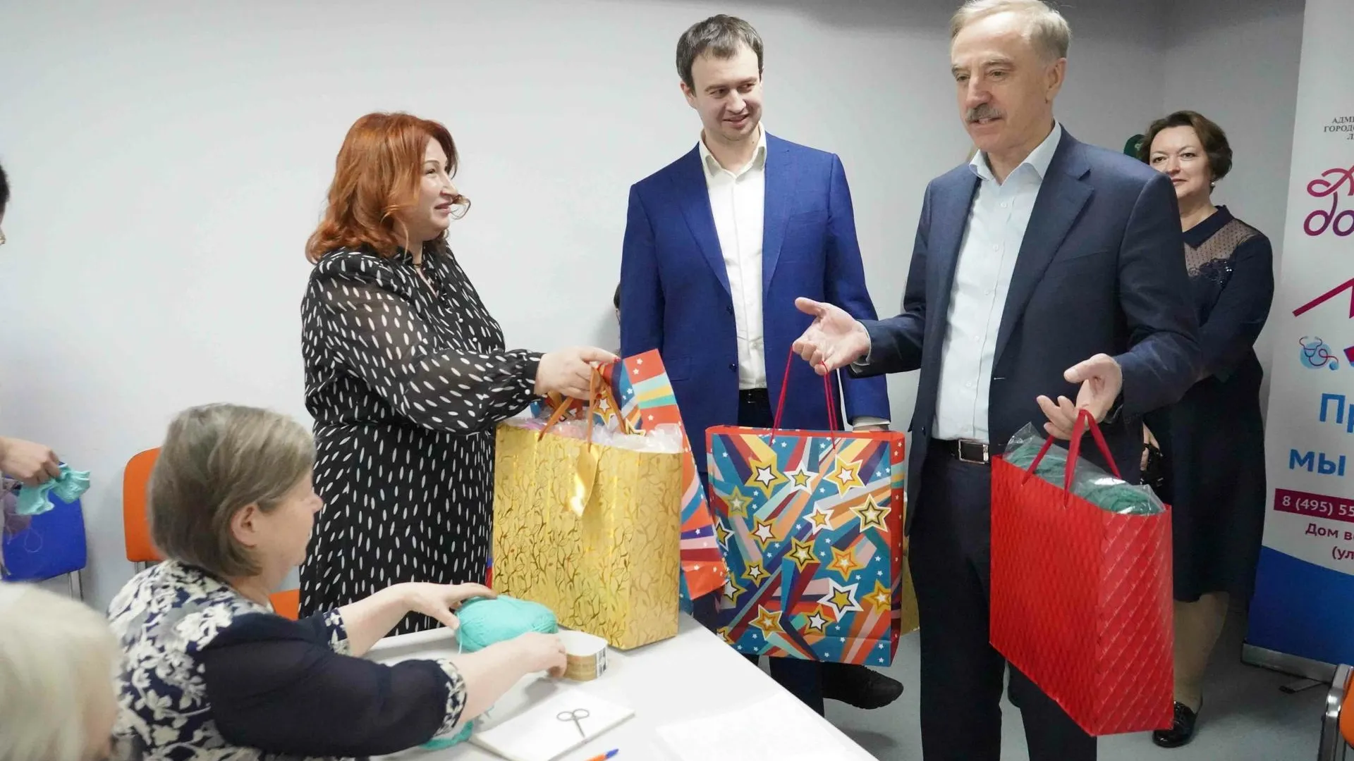 Глава Люберец поучаствовал в акции помощи новорожденным