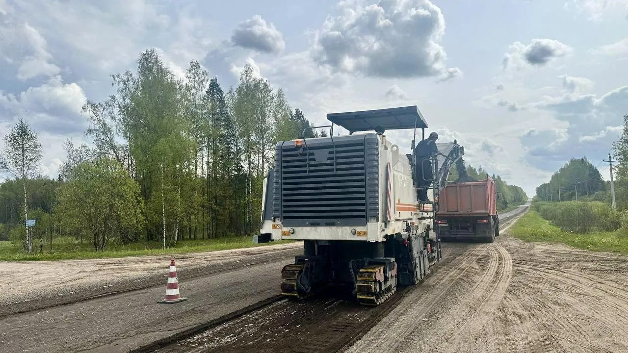 Около 170 км покрытия меняют на региональных дорогах Подмосковья по нацпроекту