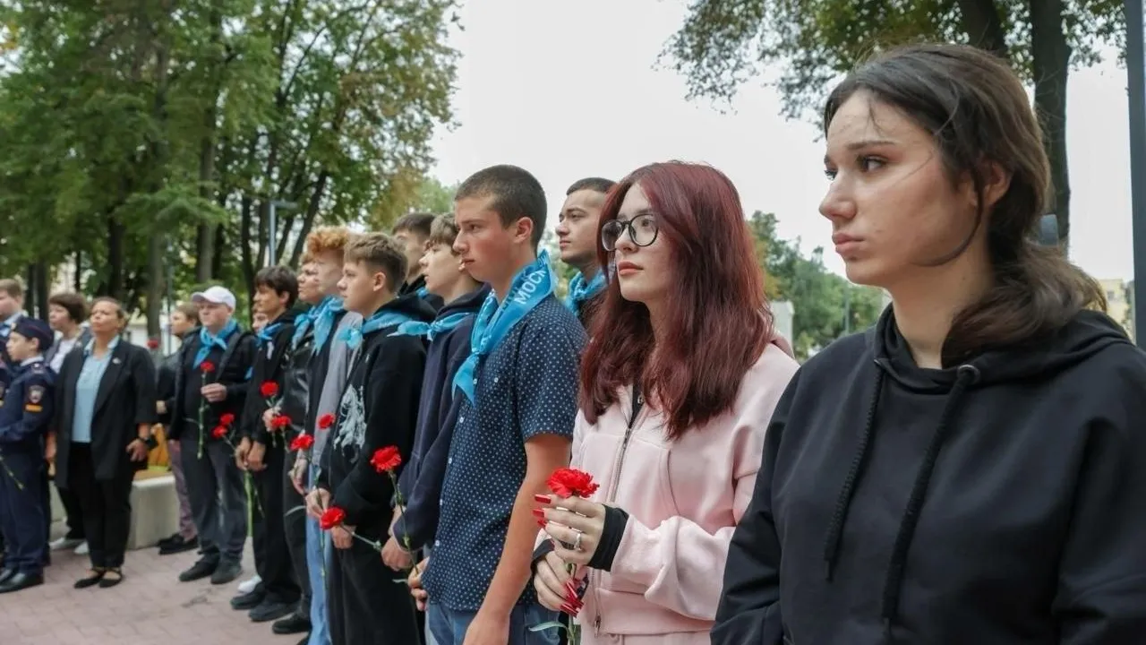 Подольск почтил память жертв бесланской трагедии 3 сентября