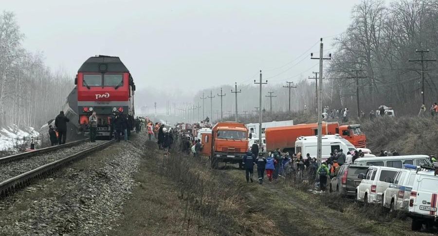 СК: ненадлежащее состояние полотна — причина схода поезда под Ульяновском