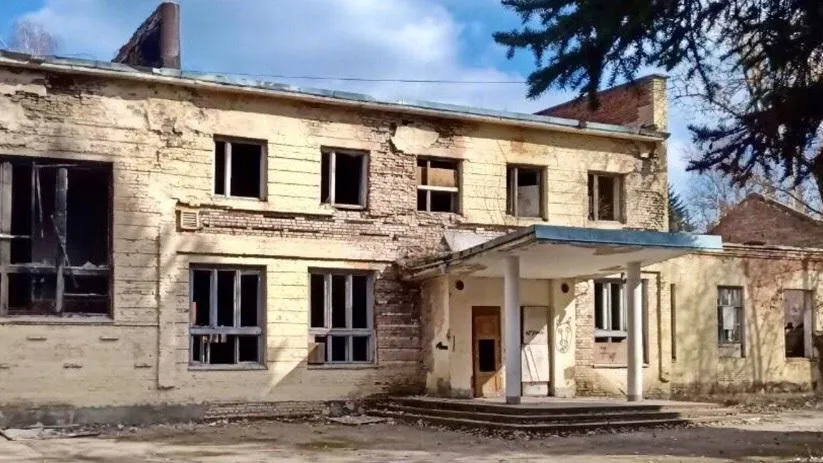 В Коломне снесли аварийное здание клуба