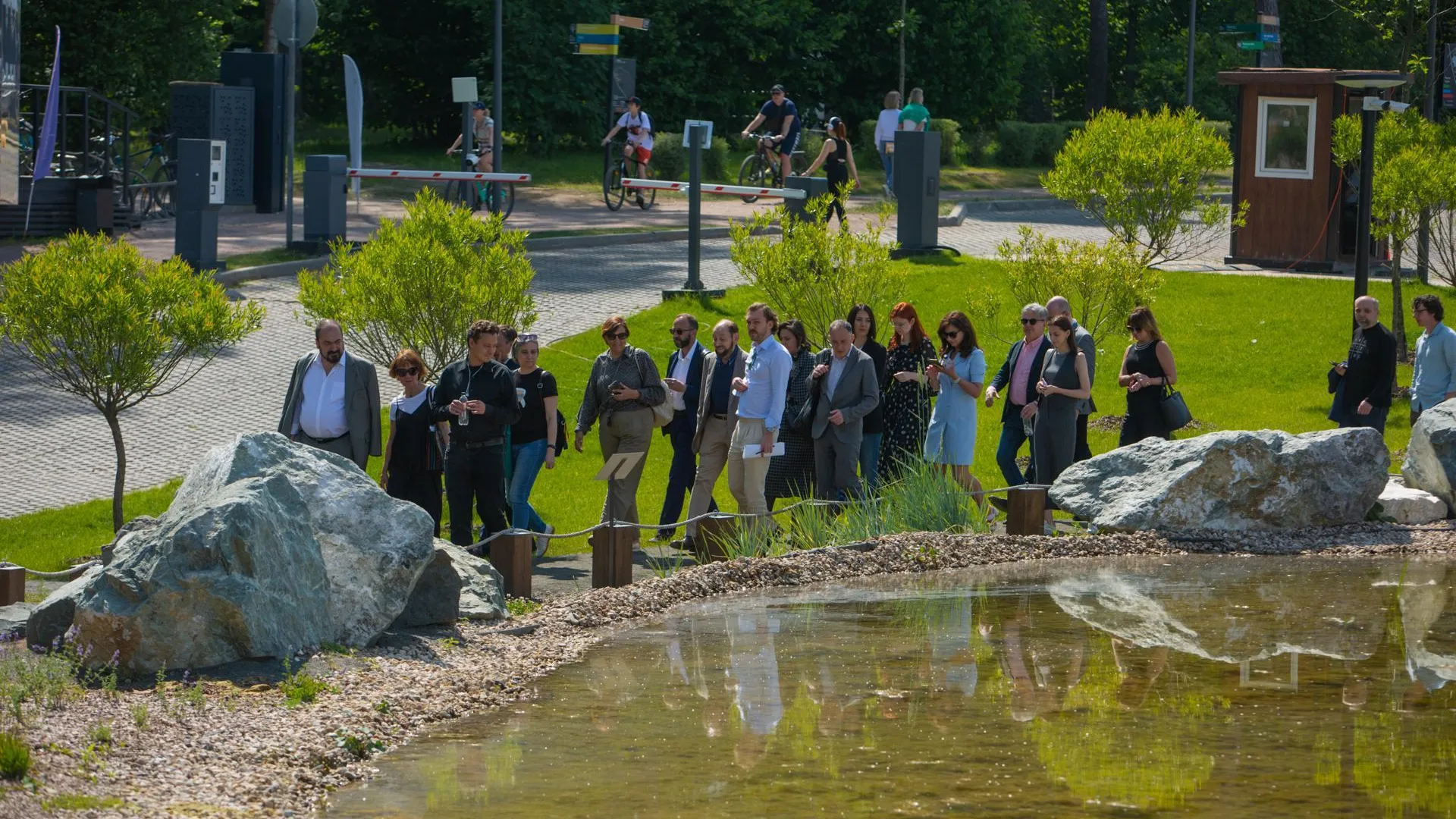 В парке Малевича Одинцовского округа прошел круглый стол «Городская среда как чудо»