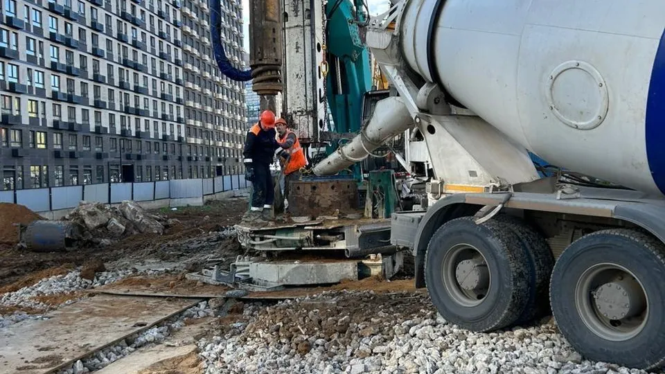 В Красногорске началось устройство котлована тоннеля на примыкании к Путилковскому шоссе