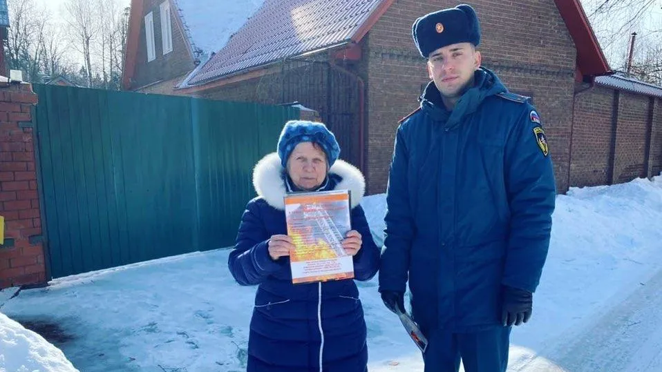Жителям Люберец рассказали, как вести себя при пожаре
