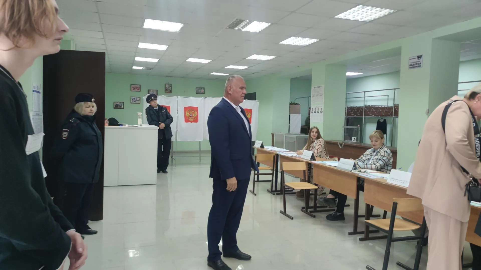 Глава Талдомского городского округа отдал свой голос на выборах губернатора