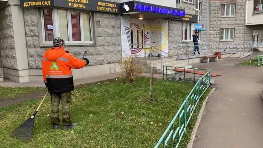 Хайкин: Дворники Подмосковья должны активнее работать в выходные дни