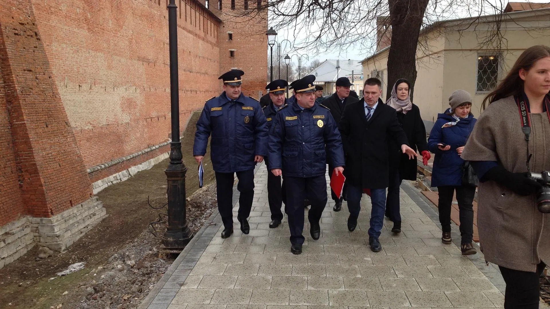 Госадмтехнадзор проверил ход благоустройства территорий Коломенского округа после зимы