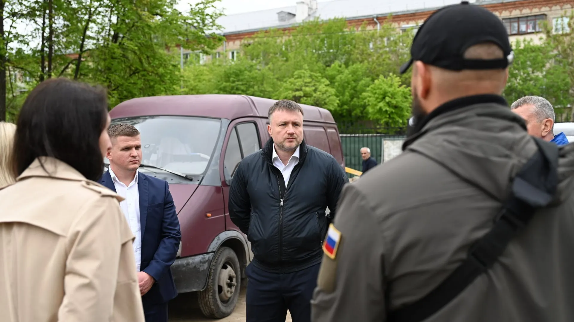 В Серпухове продолжается реконструкция парка «Питомник»