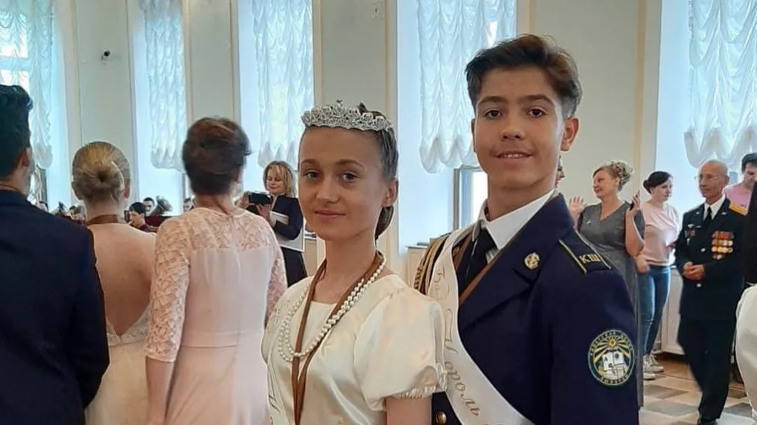 Лучшей парой на областном кадетском балу стали школьники из Люберец