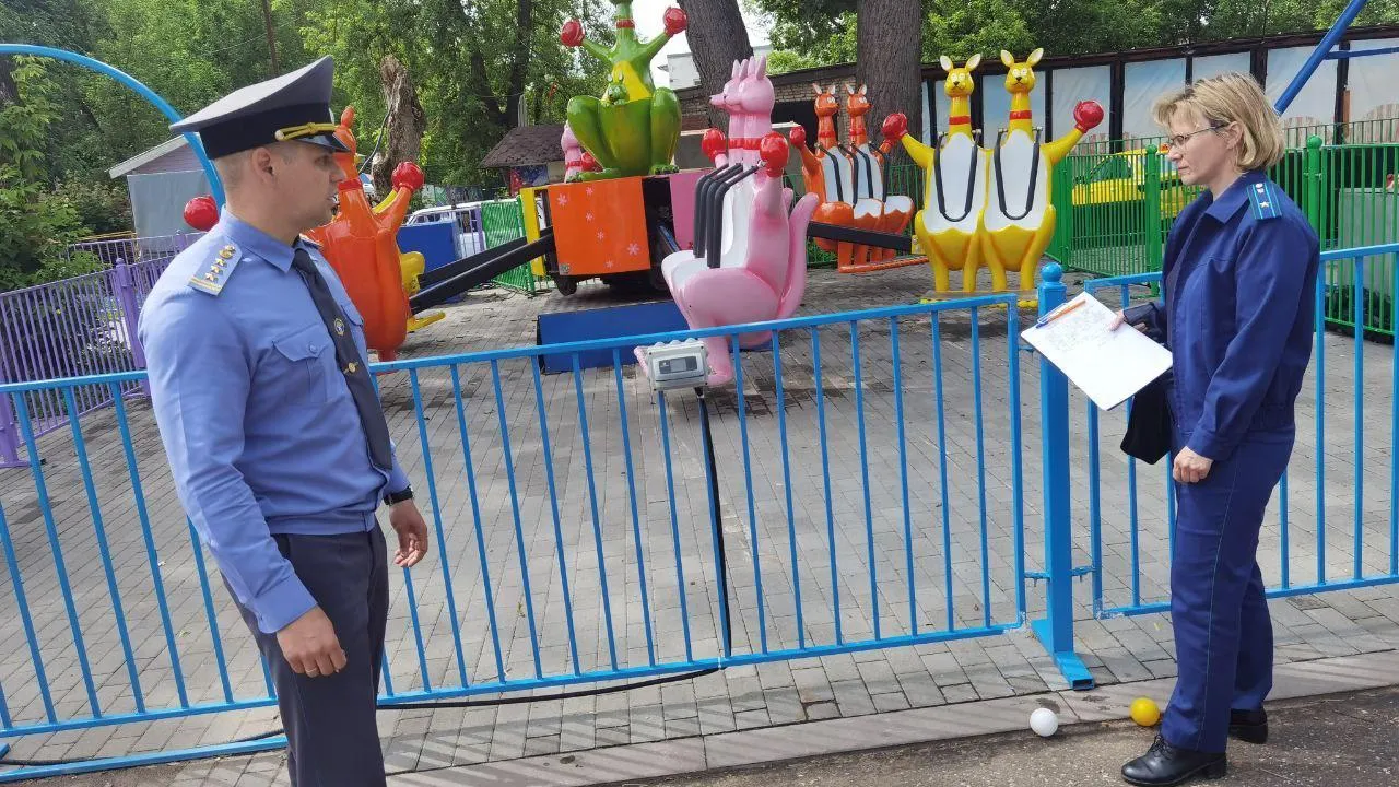Специалисты Гостехнадзора проверили аттракционы в Истре