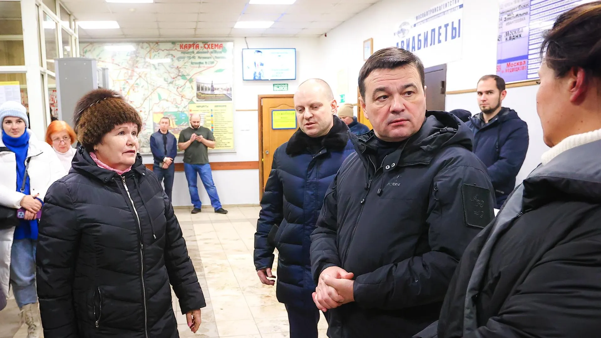 Андрей Воробьев: Реконструкцию автостанции «Пушкино» проведут в 2023 году