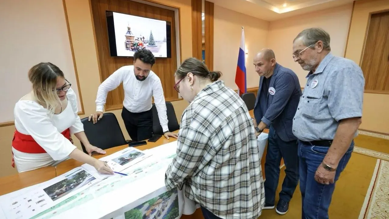 В Подольске представили проект благоустройства Славянского бульвара