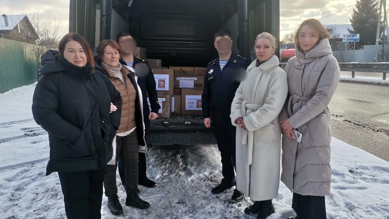 Общественники Люберец передали партию гумгруза для военнослужащих в зону СВО