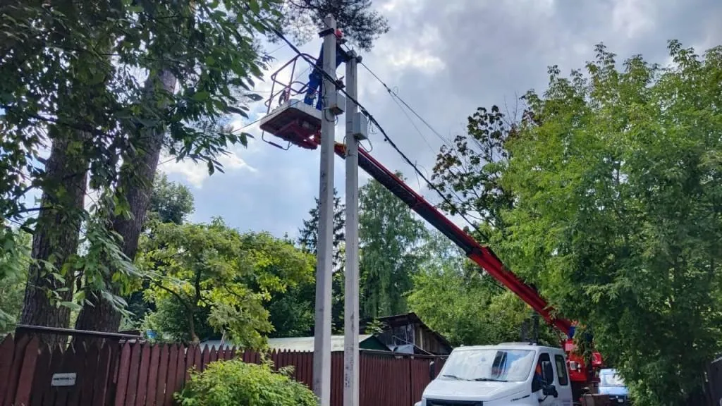 В Егорьевске завершают подготовку электросетей к зимнему сезону