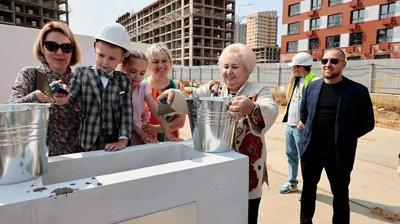 Строительство нового детского сада на 260 мест начали в Мытищах
