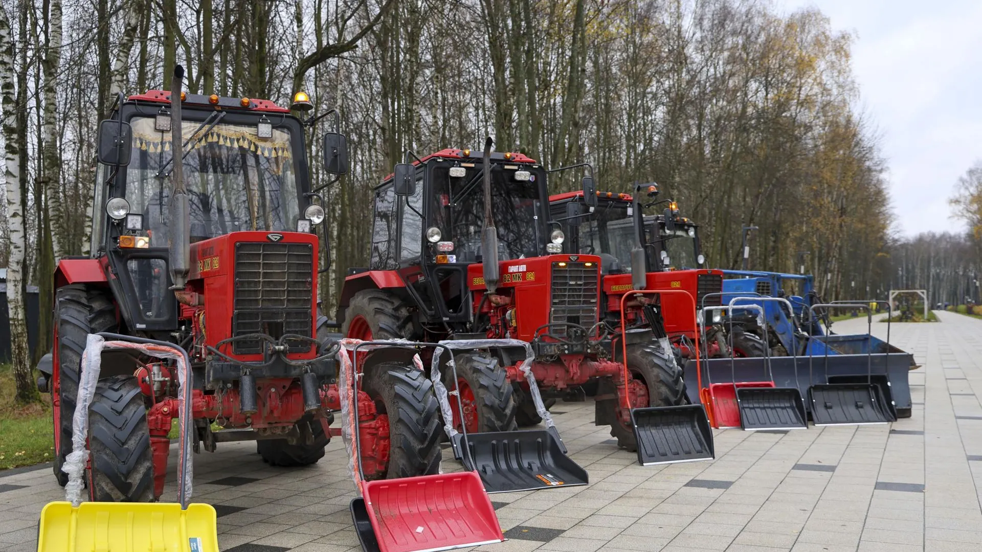 В Электростали проверили готовность парка «Авангард» к зимнему сезону