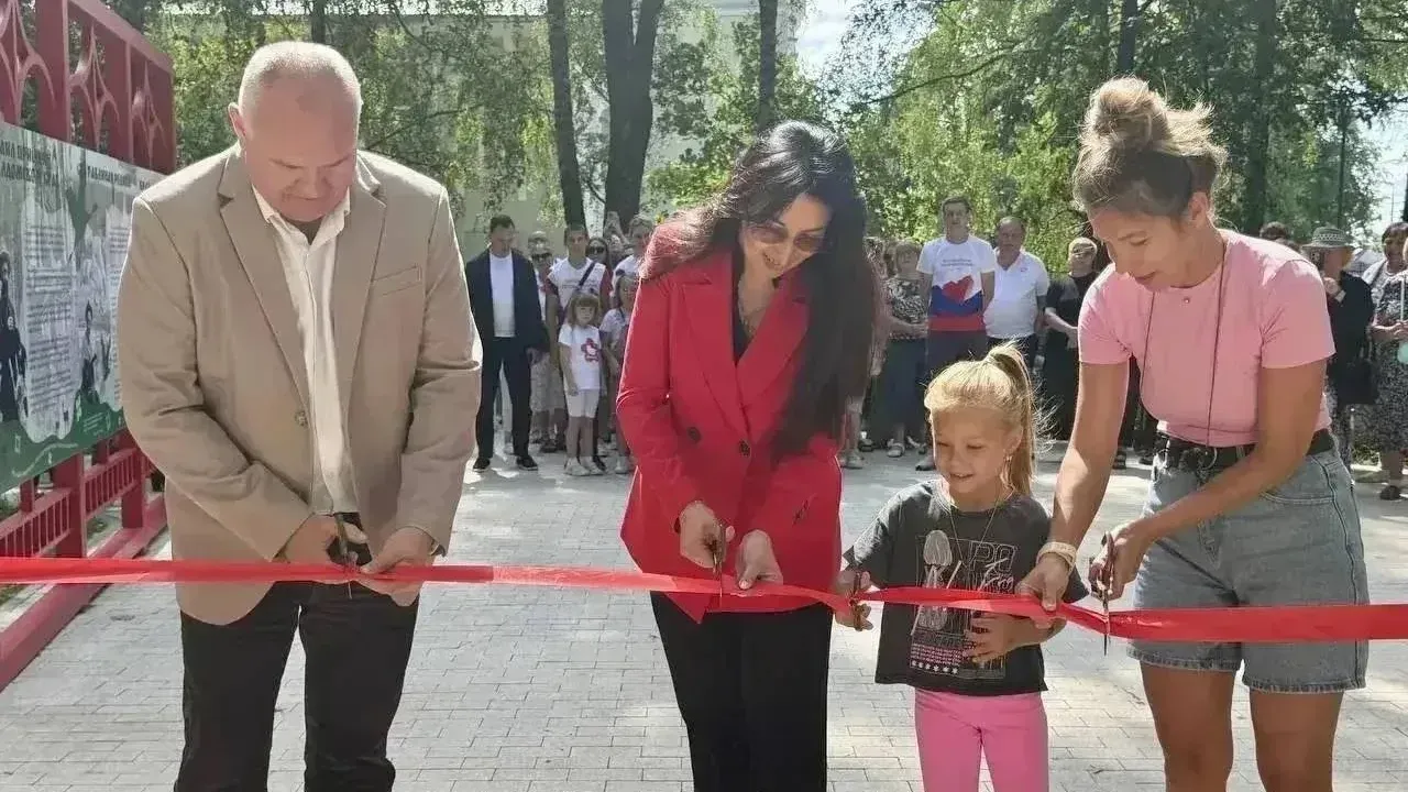 В Талдоме завершено благоустройство сквера