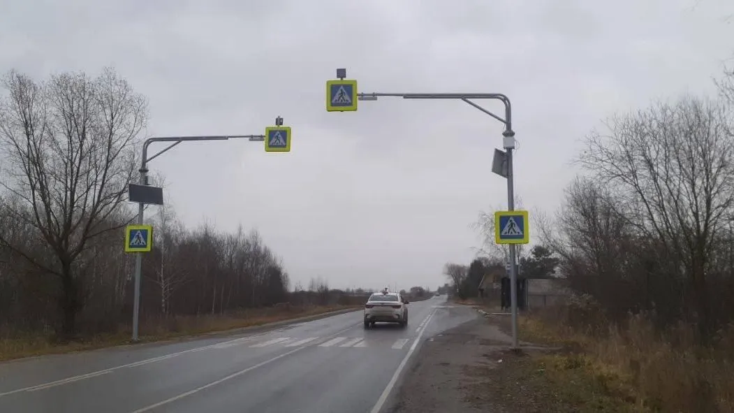 В Павловском Посаде по просьбам жителей обустроили новый пешеходный переход