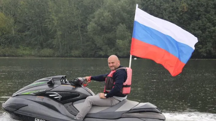 В Красногорске провели парад водно‑моторных видов спорта