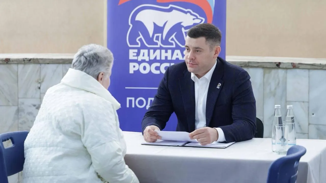 Глава городского округа Подольск встретился с жителями микрорайона Климовск